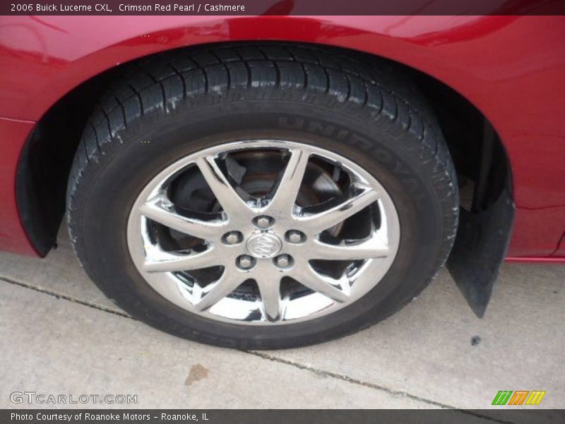 Crimson Red Pearl / Cashmere 2006 Buick Lucerne CXL