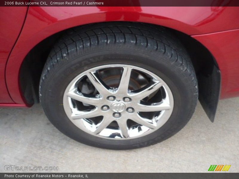 Crimson Red Pearl / Cashmere 2006 Buick Lucerne CXL
