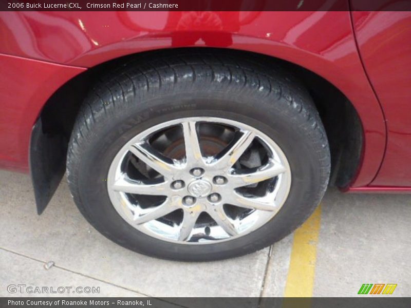 Crimson Red Pearl / Cashmere 2006 Buick Lucerne CXL