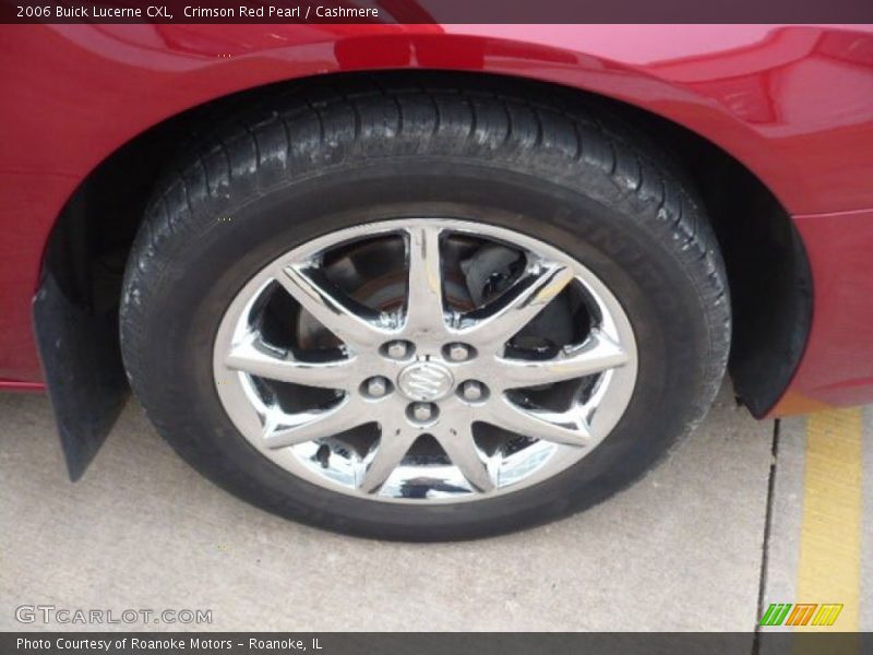 Crimson Red Pearl / Cashmere 2006 Buick Lucerne CXL