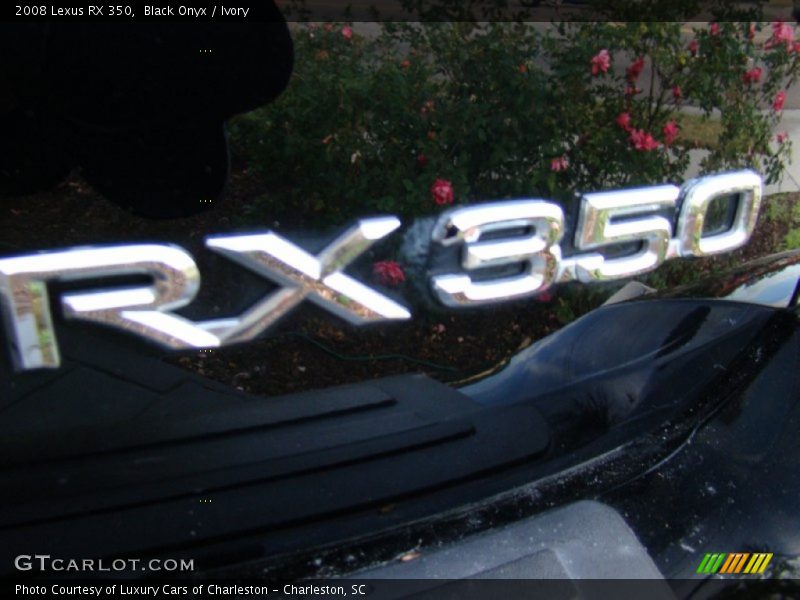 Black Onyx / Ivory 2008 Lexus RX 350