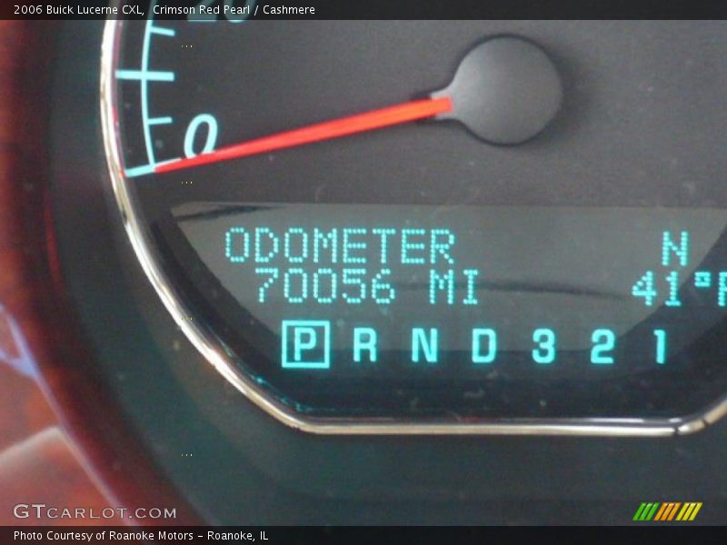 Crimson Red Pearl / Cashmere 2006 Buick Lucerne CXL