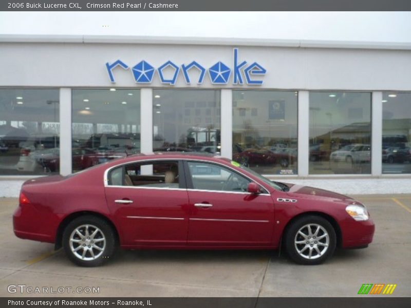 Crimson Red Pearl / Cashmere 2006 Buick Lucerne CXL