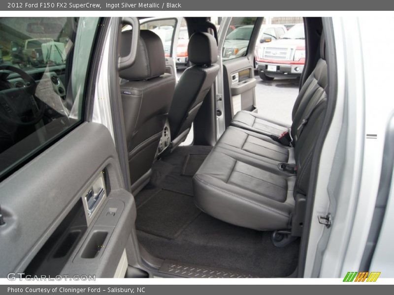  2012 F150 FX2 SuperCrew Black Interior