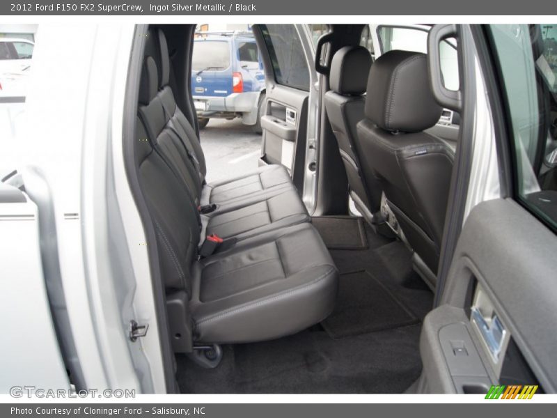Ingot Silver Metallic / Black 2012 Ford F150 FX2 SuperCrew