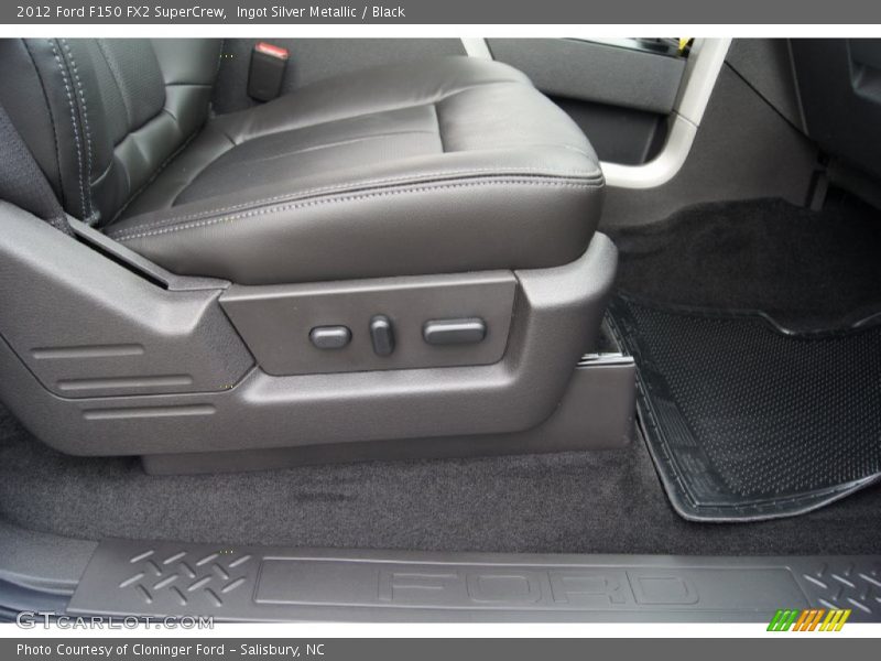Ingot Silver Metallic / Black 2012 Ford F150 FX2 SuperCrew