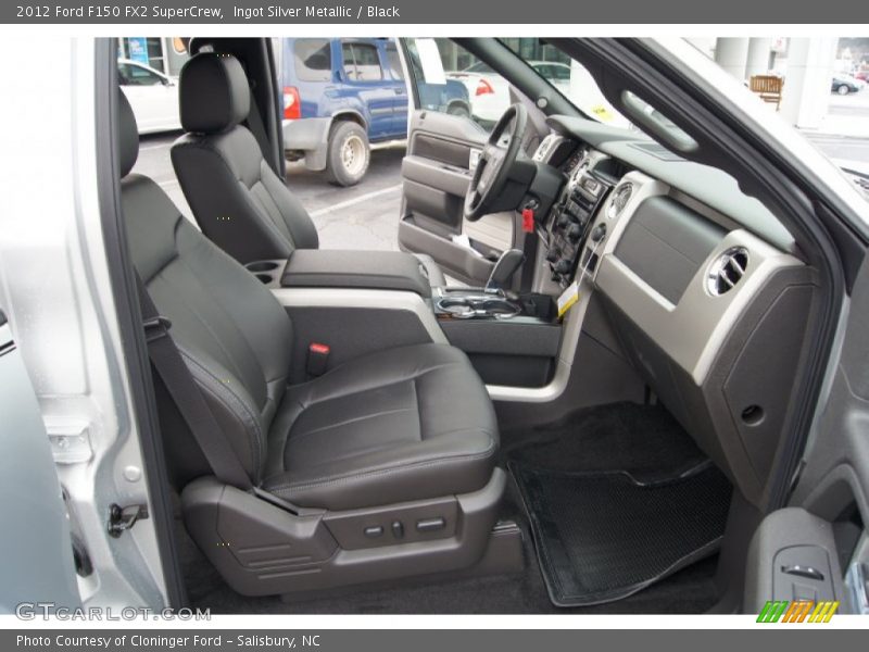 Ingot Silver Metallic / Black 2012 Ford F150 FX2 SuperCrew