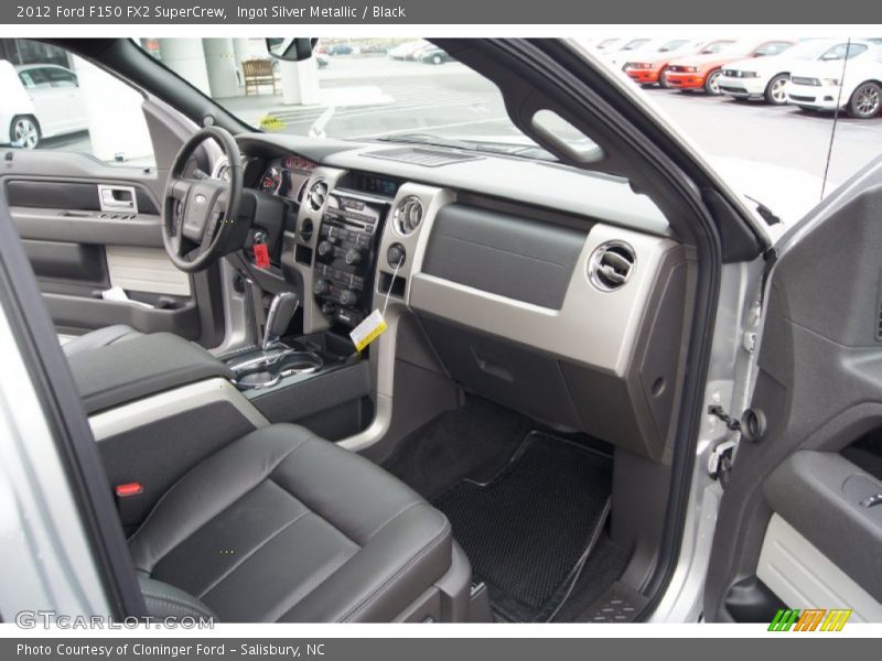  2012 F150 FX2 SuperCrew Black Interior