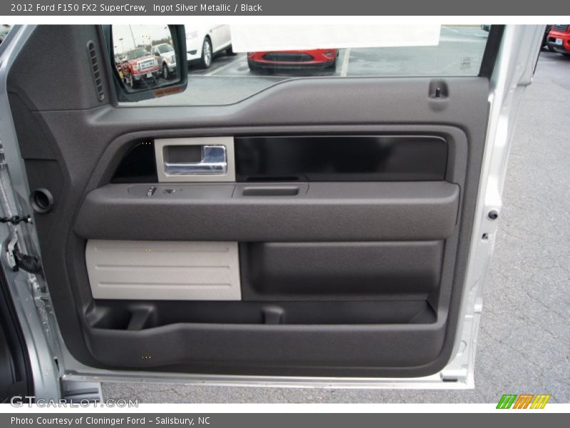 Ingot Silver Metallic / Black 2012 Ford F150 FX2 SuperCrew