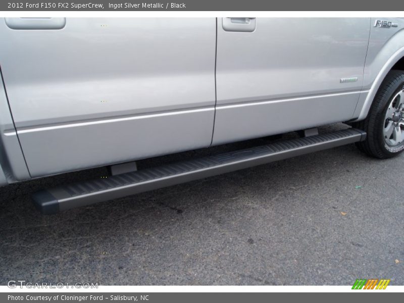 Ingot Silver Metallic / Black 2012 Ford F150 FX2 SuperCrew