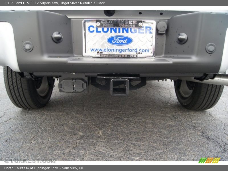 Ingot Silver Metallic / Black 2012 Ford F150 FX2 SuperCrew