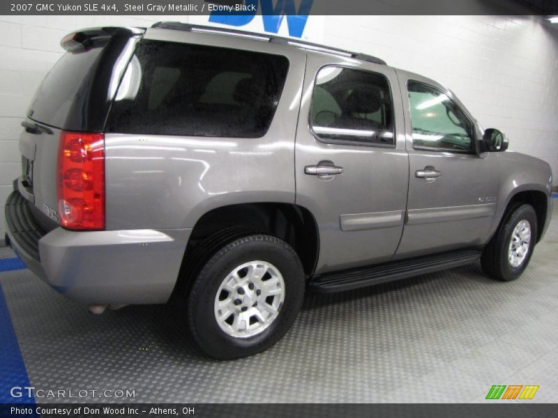 Steel Gray Metallic / Ebony Black 2007 GMC Yukon SLE 4x4