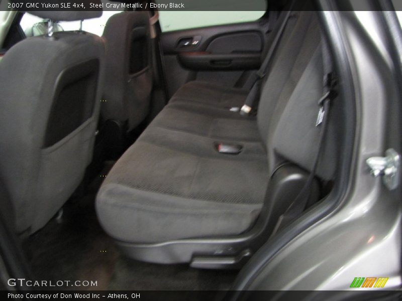 Steel Gray Metallic / Ebony Black 2007 GMC Yukon SLE 4x4