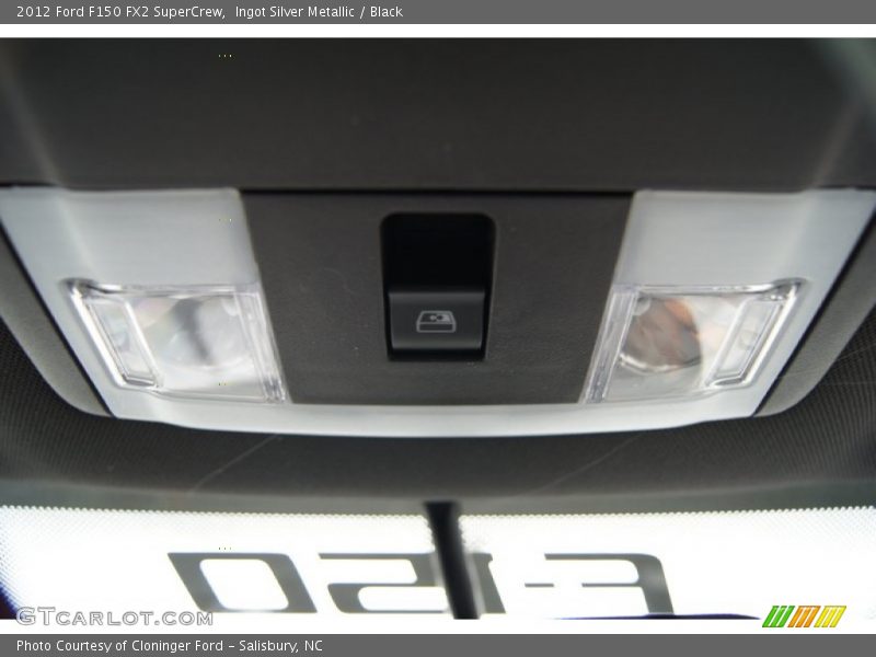 Ingot Silver Metallic / Black 2012 Ford F150 FX2 SuperCrew