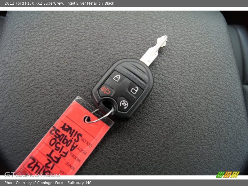 Ingot Silver Metallic / Black 2012 Ford F150 FX2 SuperCrew