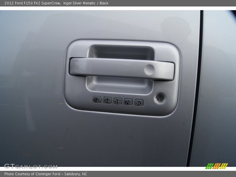 Ingot Silver Metallic / Black 2012 Ford F150 FX2 SuperCrew