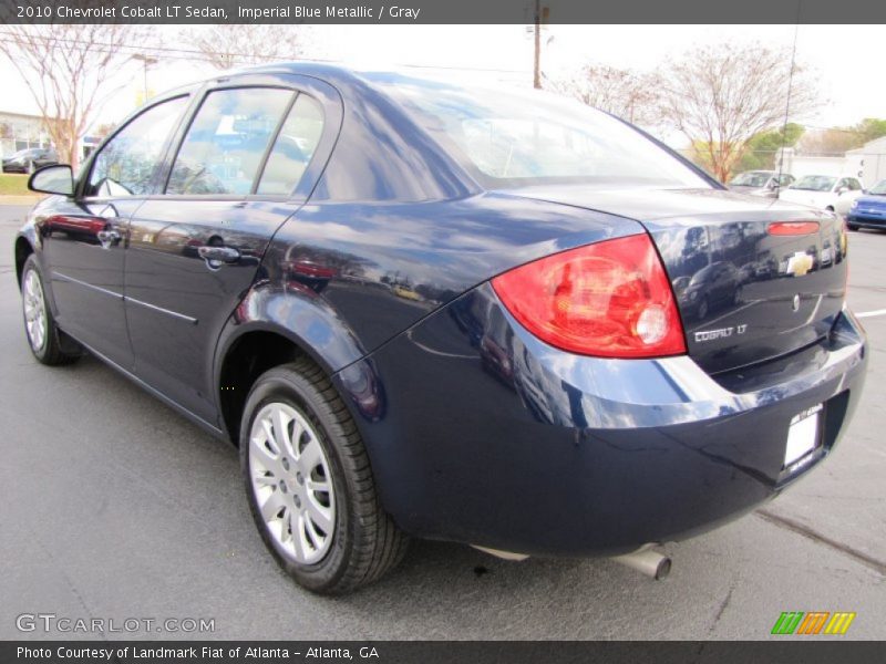 Imperial Blue Metallic / Gray 2010 Chevrolet Cobalt LT Sedan