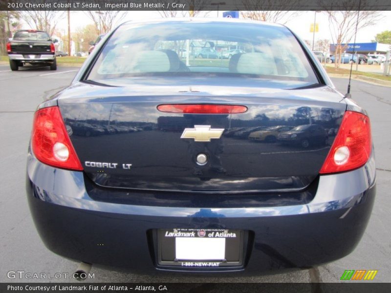 Imperial Blue Metallic / Gray 2010 Chevrolet Cobalt LT Sedan