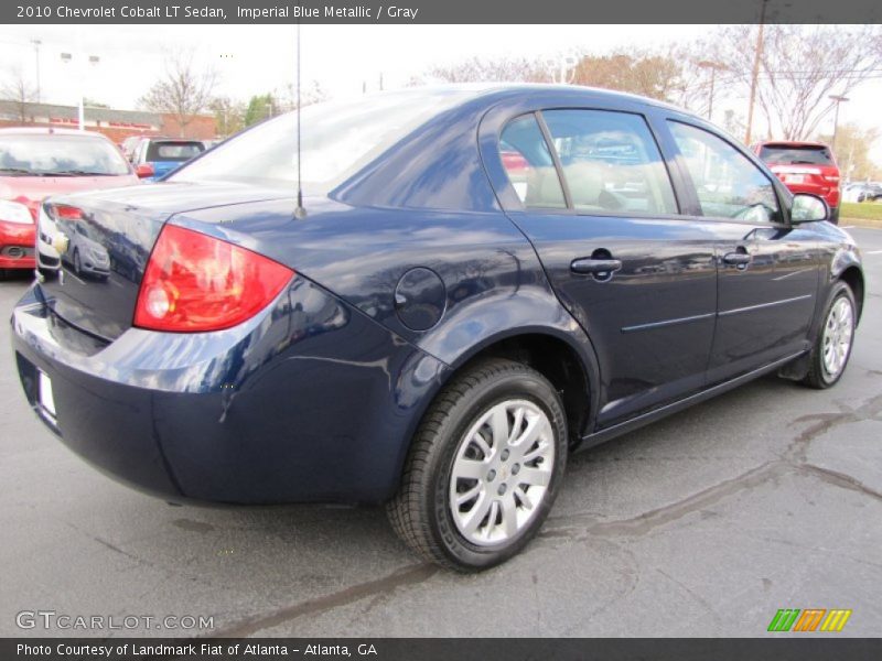 Imperial Blue Metallic / Gray 2010 Chevrolet Cobalt LT Sedan