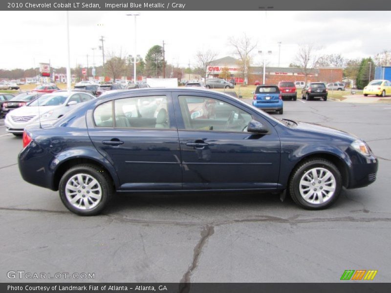 Imperial Blue Metallic / Gray 2010 Chevrolet Cobalt LT Sedan