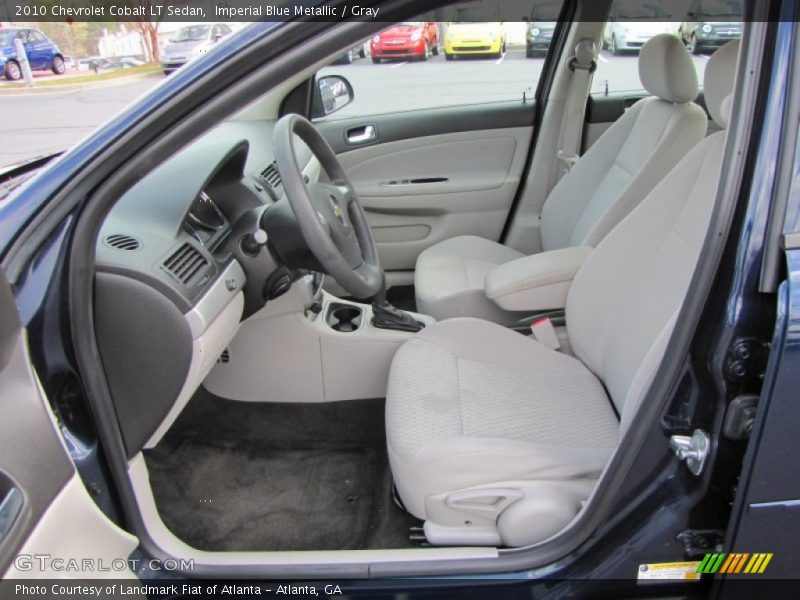 Imperial Blue Metallic / Gray 2010 Chevrolet Cobalt LT Sedan
