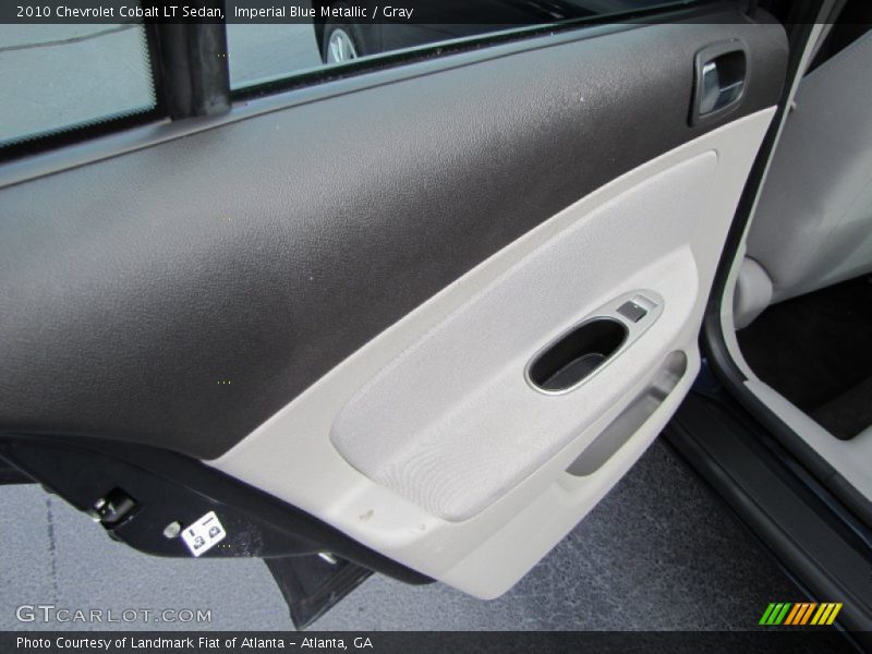 Imperial Blue Metallic / Gray 2010 Chevrolet Cobalt LT Sedan