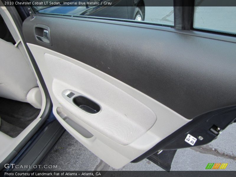 Imperial Blue Metallic / Gray 2010 Chevrolet Cobalt LT Sedan