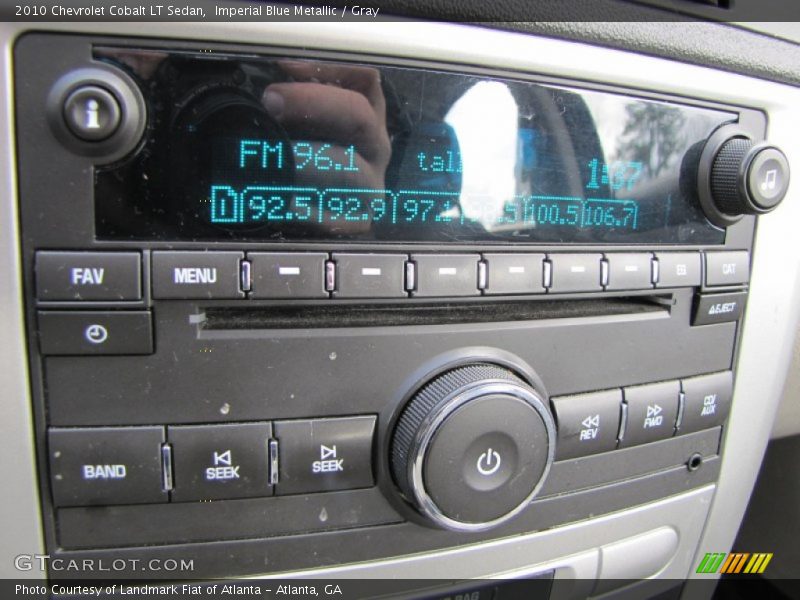 Imperial Blue Metallic / Gray 2010 Chevrolet Cobalt LT Sedan