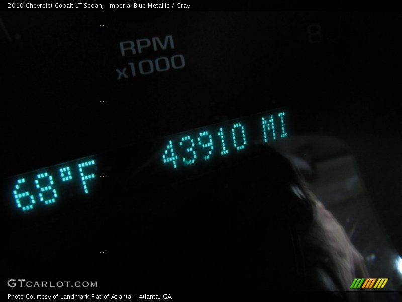 Imperial Blue Metallic / Gray 2010 Chevrolet Cobalt LT Sedan