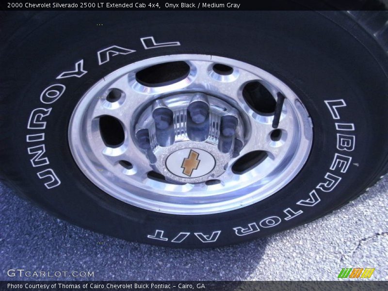 Onyx Black / Medium Gray 2000 Chevrolet Silverado 2500 LT Extended Cab 4x4