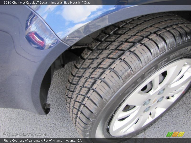 Imperial Blue Metallic / Gray 2010 Chevrolet Cobalt LT Sedan