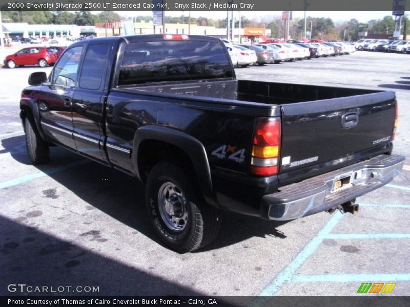 Onyx Black / Medium Gray 2000 Chevrolet Silverado 2500 LT Extended Cab 4x4