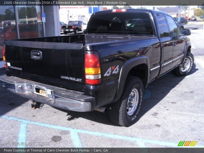 Onyx Black / Medium Gray 2000 Chevrolet Silverado 2500 LT Extended Cab 4x4