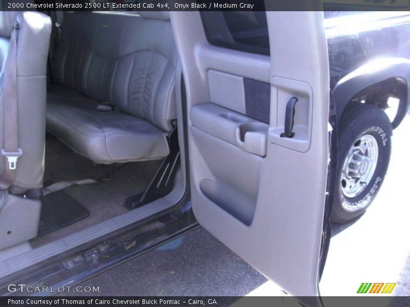 Onyx Black / Medium Gray 2000 Chevrolet Silverado 2500 LT Extended Cab 4x4