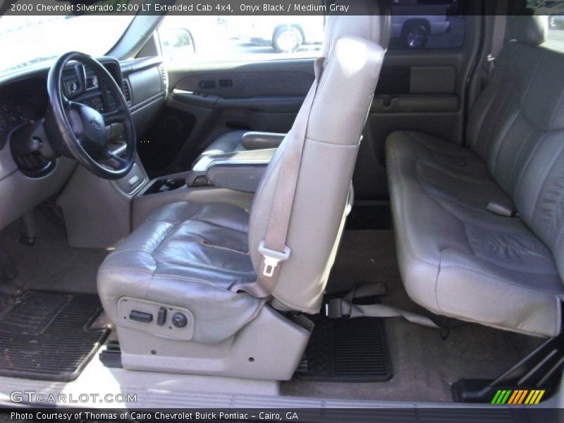 Onyx Black / Medium Gray 2000 Chevrolet Silverado 2500 LT Extended Cab 4x4