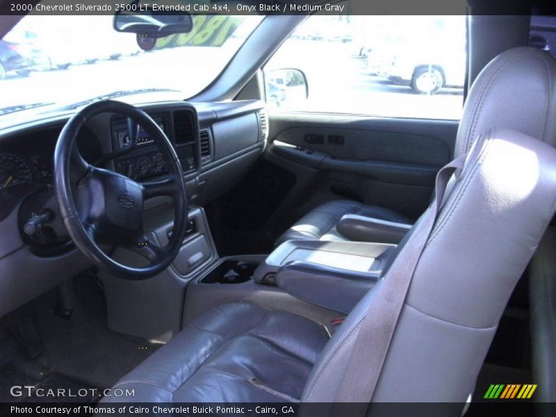 Onyx Black / Medium Gray 2000 Chevrolet Silverado 2500 LT Extended Cab 4x4