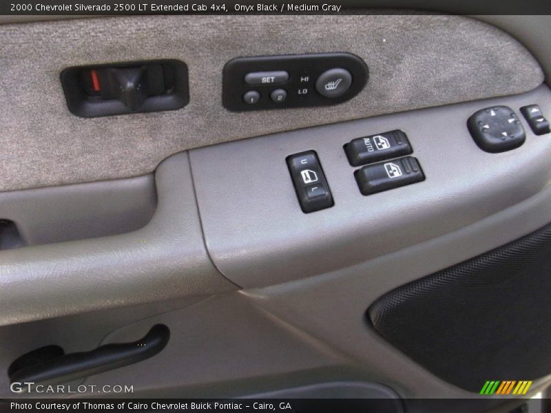 Onyx Black / Medium Gray 2000 Chevrolet Silverado 2500 LT Extended Cab 4x4