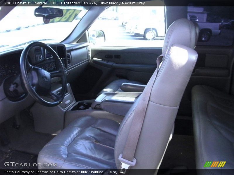 Onyx Black / Medium Gray 2000 Chevrolet Silverado 2500 LT Extended Cab 4x4