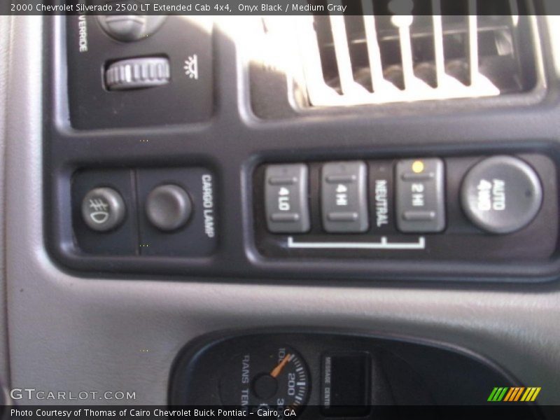 Onyx Black / Medium Gray 2000 Chevrolet Silverado 2500 LT Extended Cab 4x4