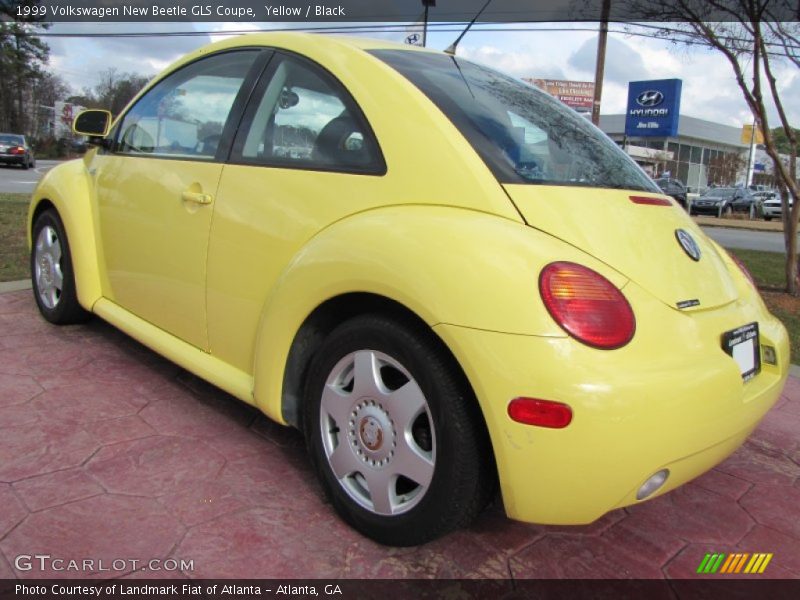 Yellow / Black 1999 Volkswagen New Beetle GLS Coupe