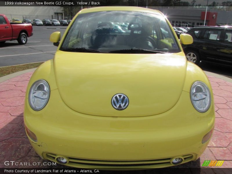 Yellow / Black 1999 Volkswagen New Beetle GLS Coupe