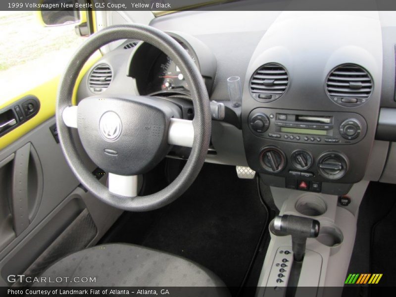 Yellow / Black 1999 Volkswagen New Beetle GLS Coupe