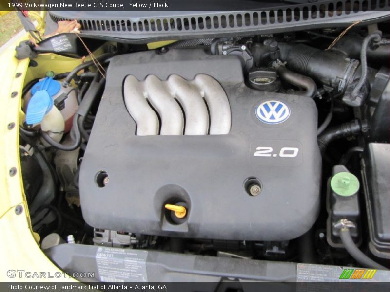 Yellow / Black 1999 Volkswagen New Beetle GLS Coupe