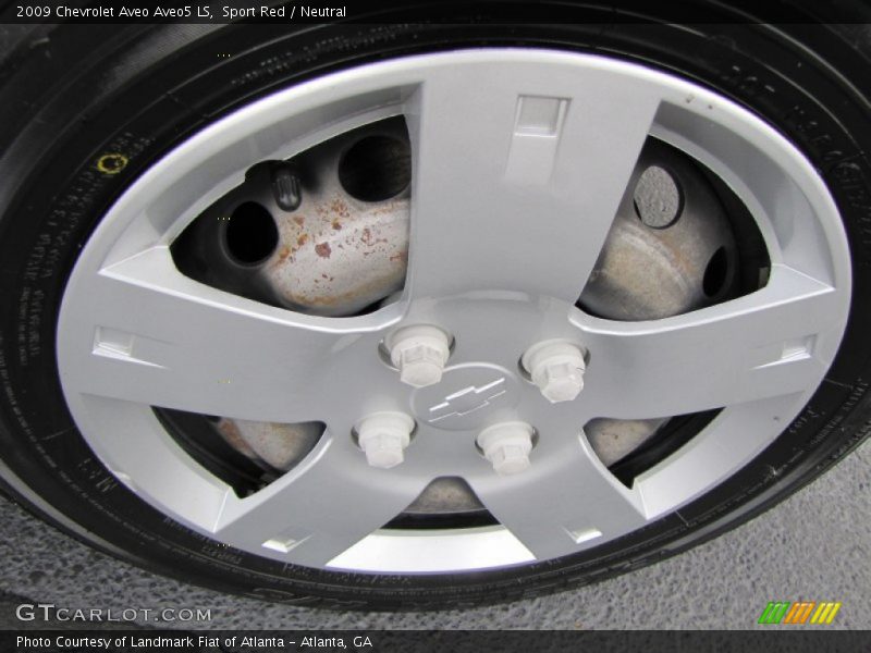 Sport Red / Neutral 2009 Chevrolet Aveo Aveo5 LS