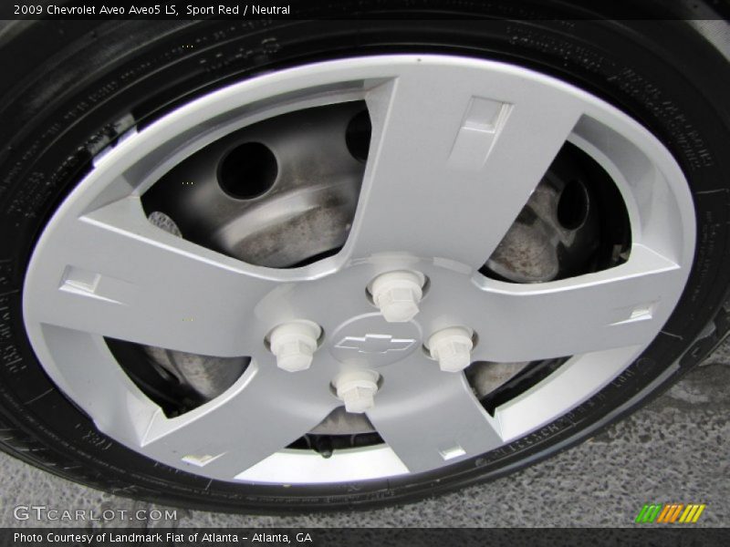 Sport Red / Neutral 2009 Chevrolet Aveo Aveo5 LS