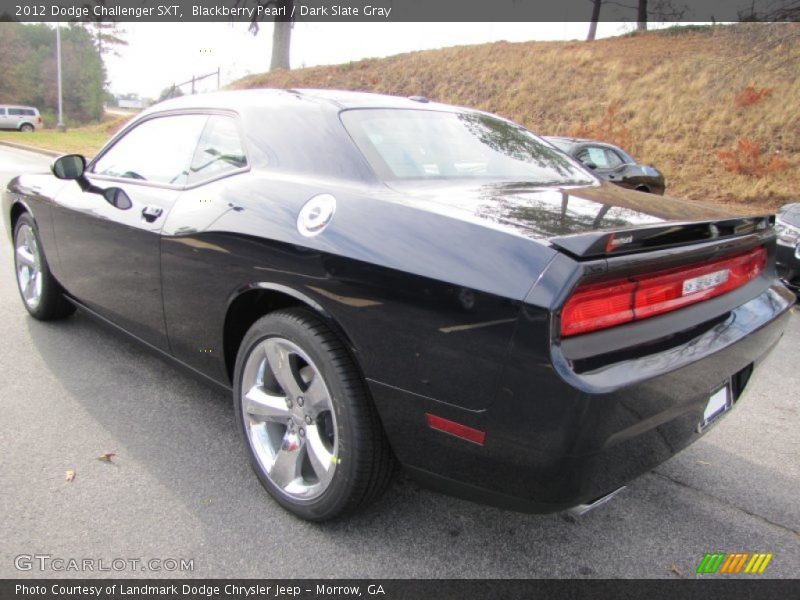 Blackberry Pearl / Dark Slate Gray 2012 Dodge Challenger SXT