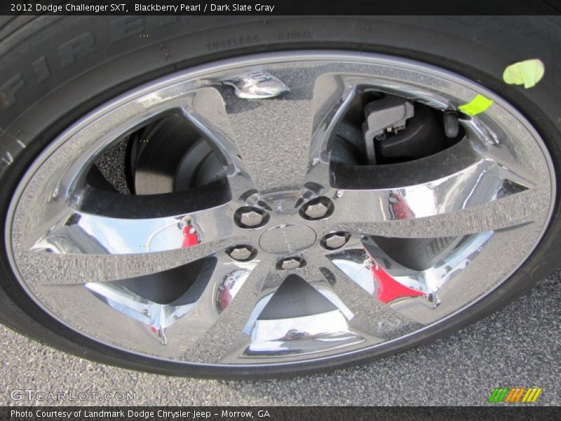 Blackberry Pearl / Dark Slate Gray 2012 Dodge Challenger SXT