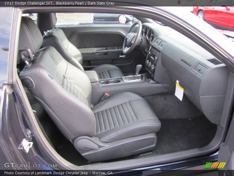 Blackberry Pearl / Dark Slate Gray 2012 Dodge Challenger SXT