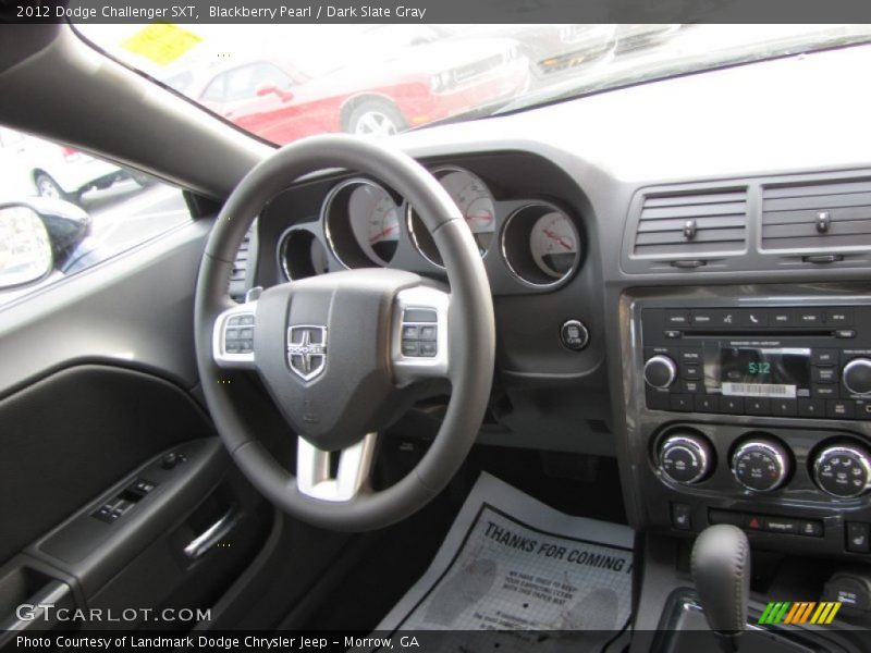 Blackberry Pearl / Dark Slate Gray 2012 Dodge Challenger SXT