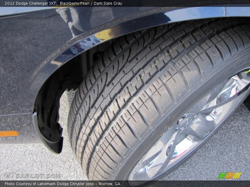 Blackberry Pearl / Dark Slate Gray 2012 Dodge Challenger SXT